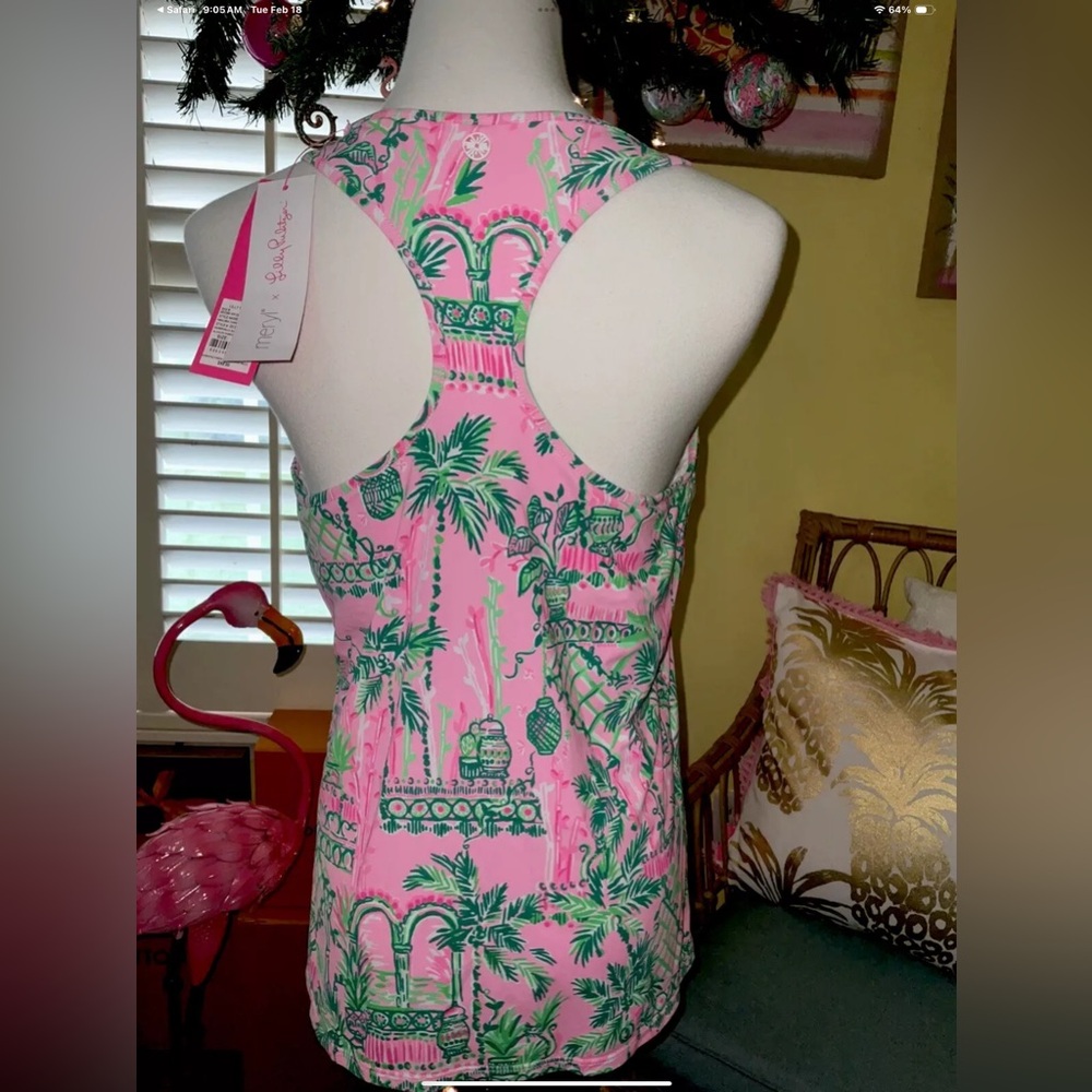 Lilly Pulitzer NWT Mina Bra Tank Top Always Worth It Size XS - Picture 10 of 12